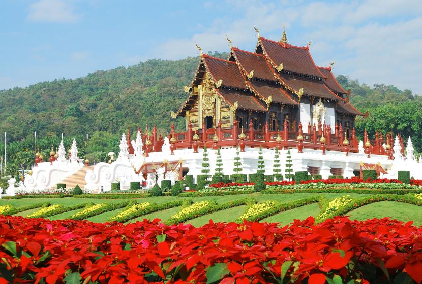 Golden Hall, Chiang Mai, Thailand