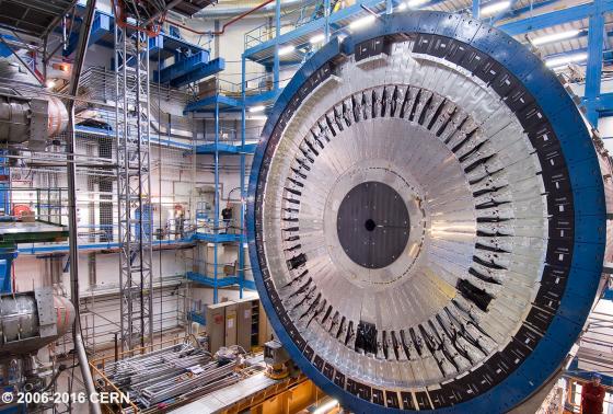 ATLAS machine at CERN