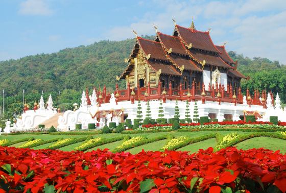 Golden Hall, Chiang Mai, Thailand